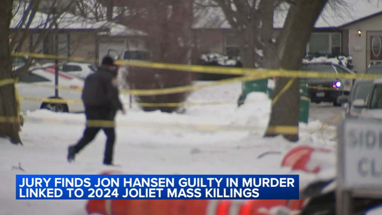 Man found guilty in deadly Joliet shooting tied to 2024 murder spree, Will County officials say
— ABC7 Chicago (WLS-TV)